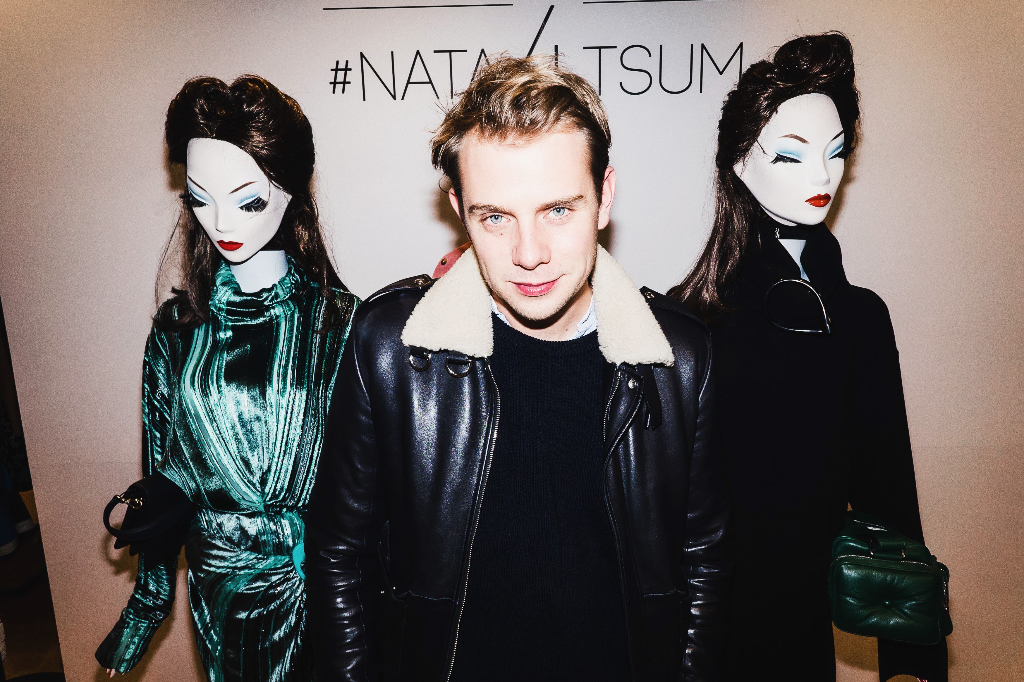 Jonathan Anderson at the Tsum department store in Moscow in 2018