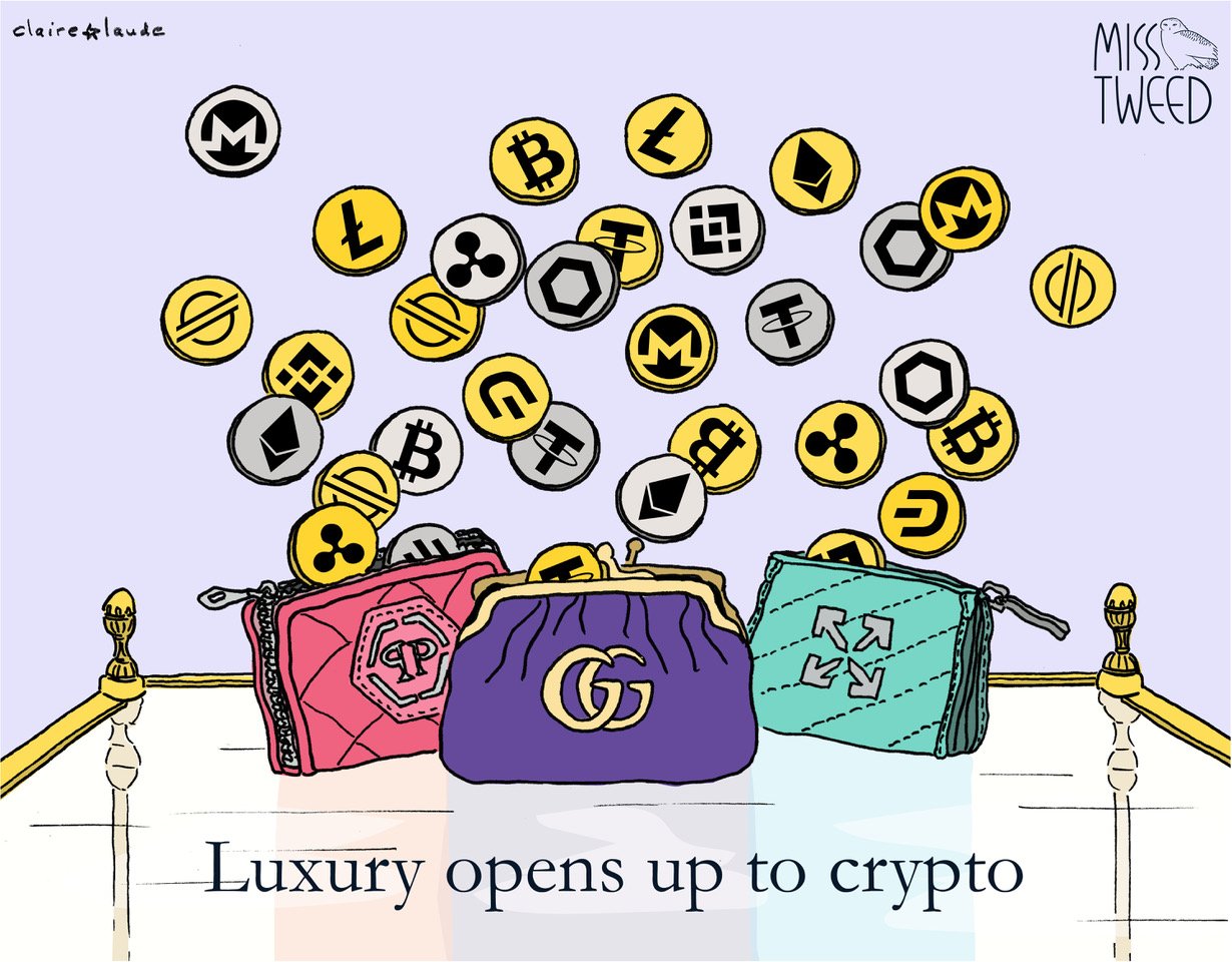 Luxury embraces crypto