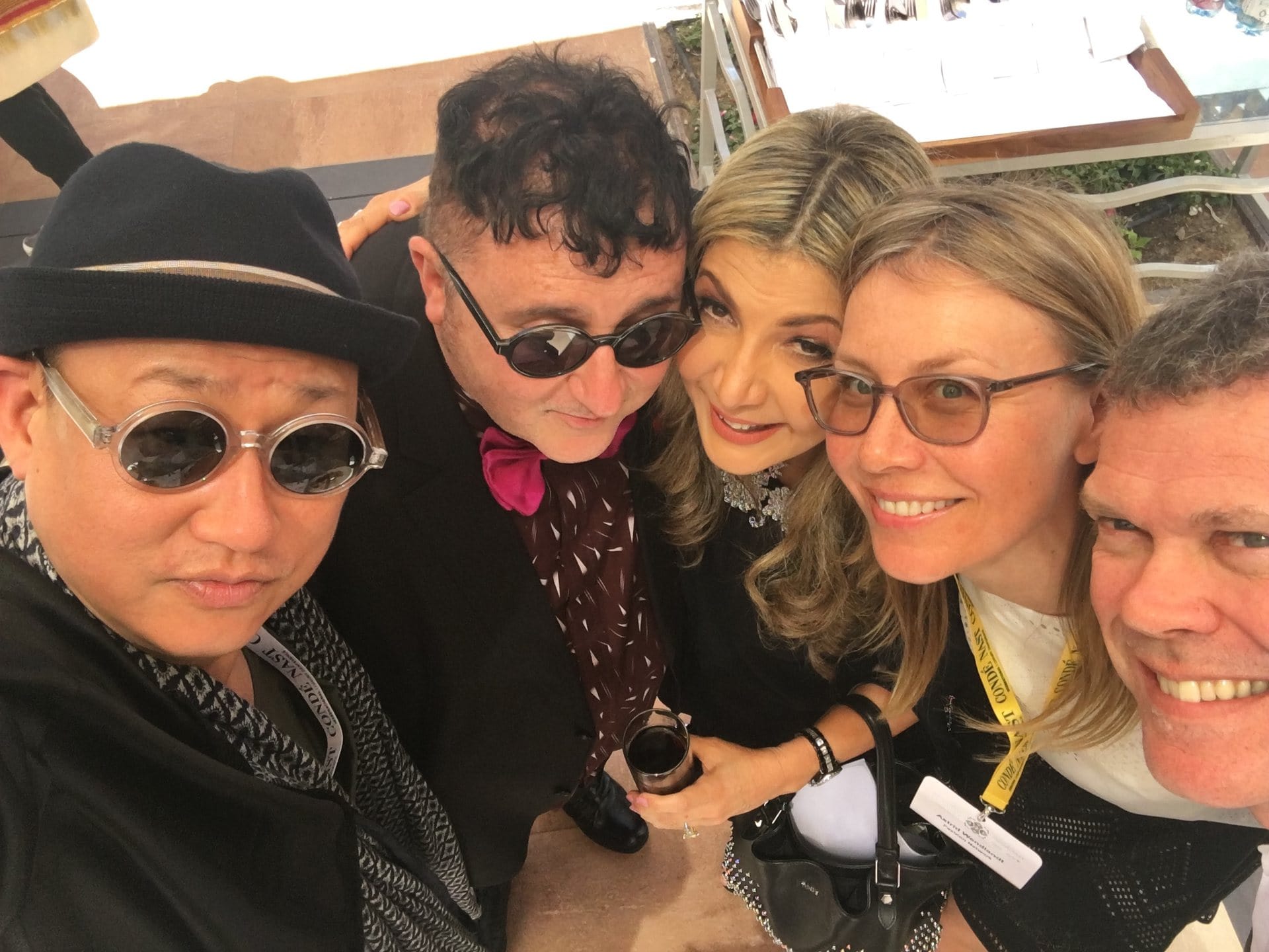 Alex Koo, Alber Elbaz, Ingie Chalhoub, Astrid Wendlandt, Pierre Denis