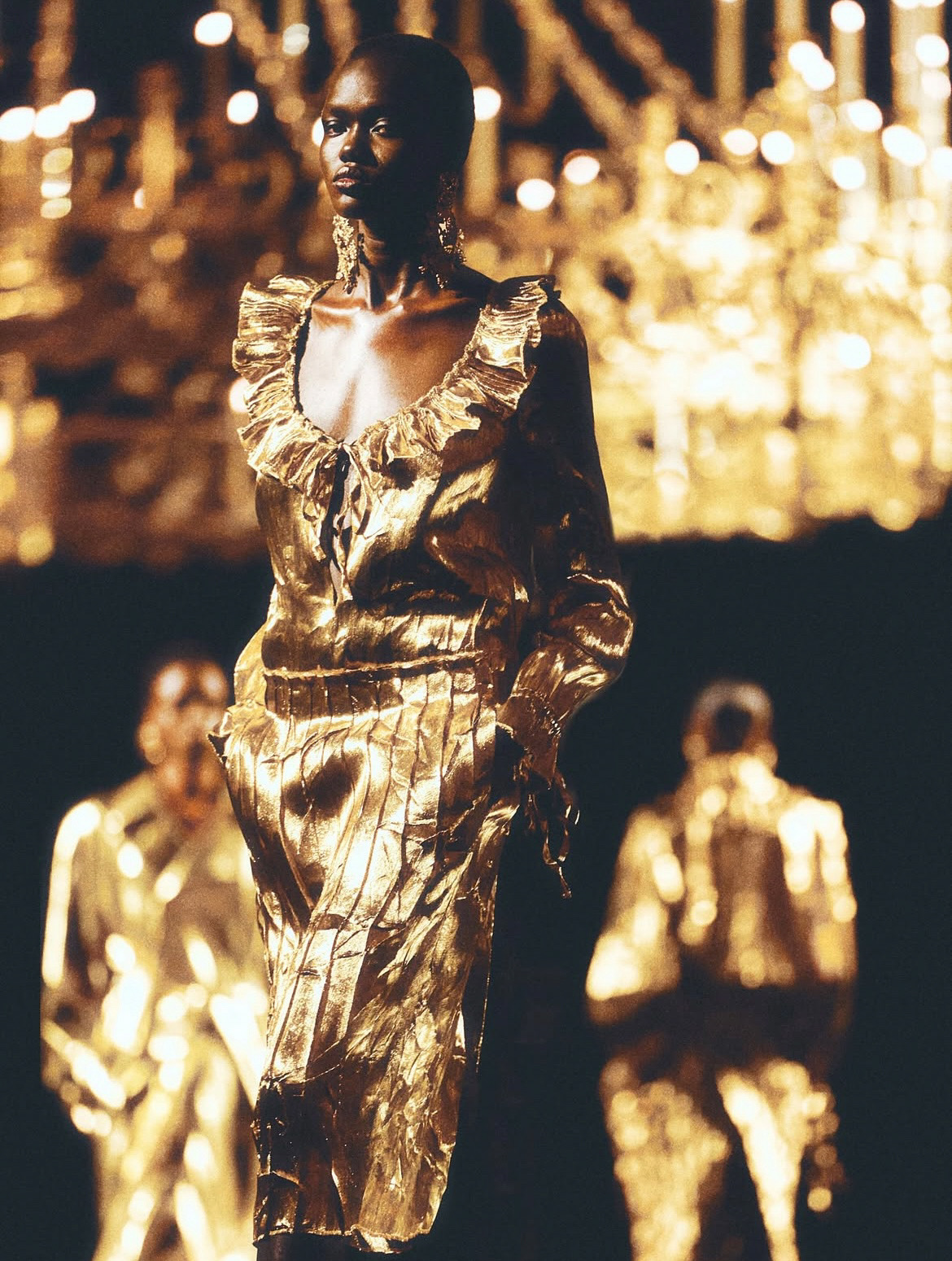 Défilé Saint Laurent par Anthony Vaccarello