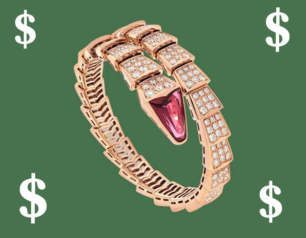 Serpenti bracelet by Bulgari