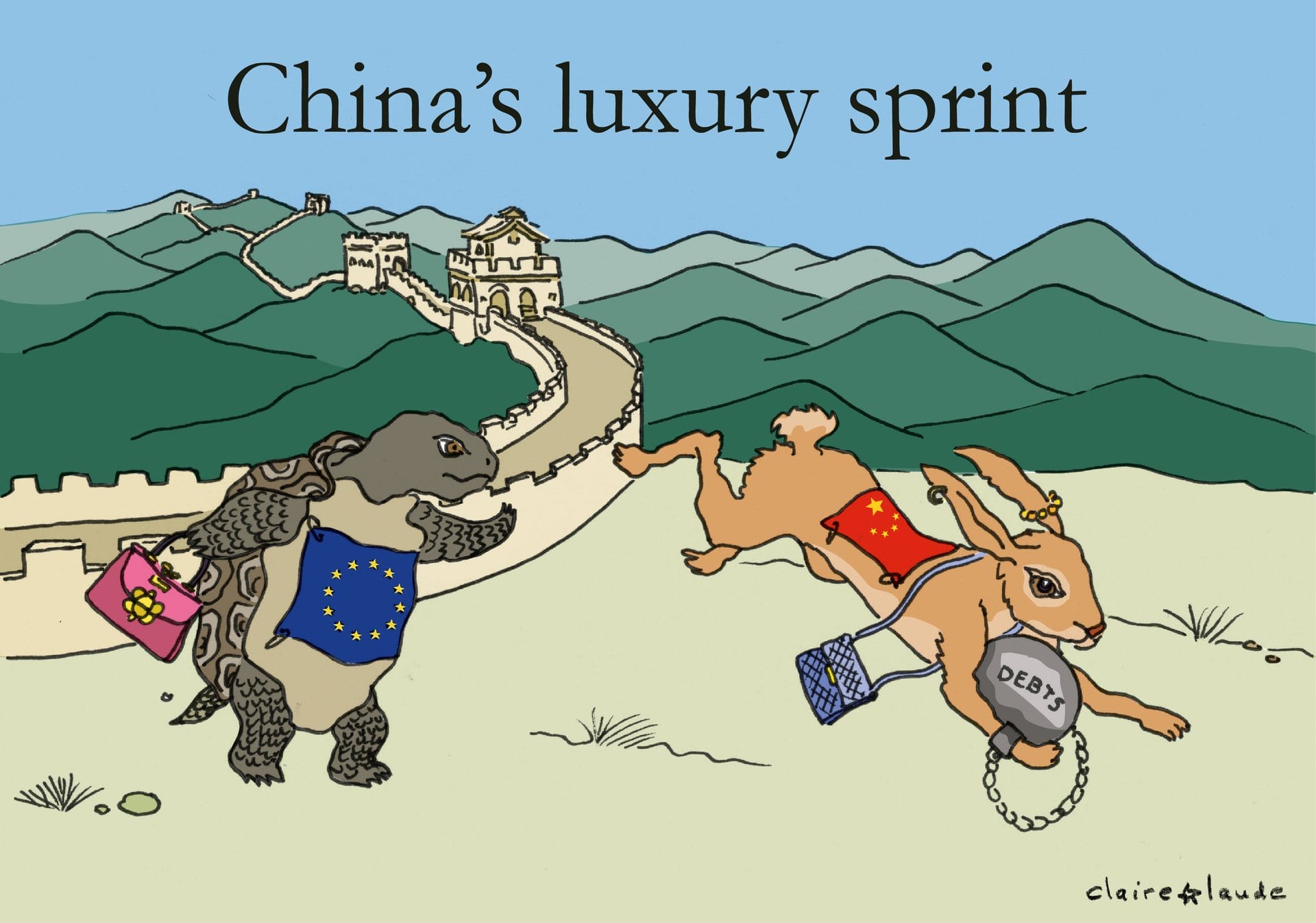 Why do the Chinese buy European fashion and luxury brands?