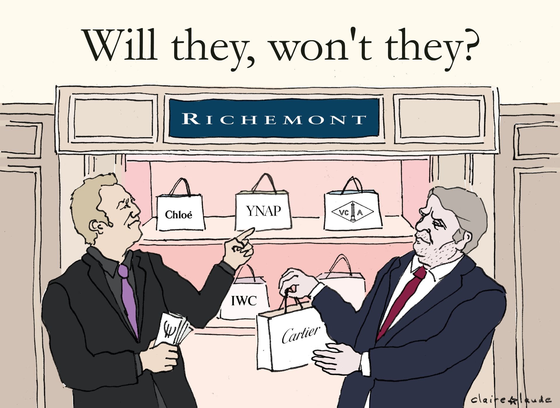 Exclusive – Richemont rejected Kering’s approach in January. The luxury industry’s most awaited M&A deal is tough to pull off 