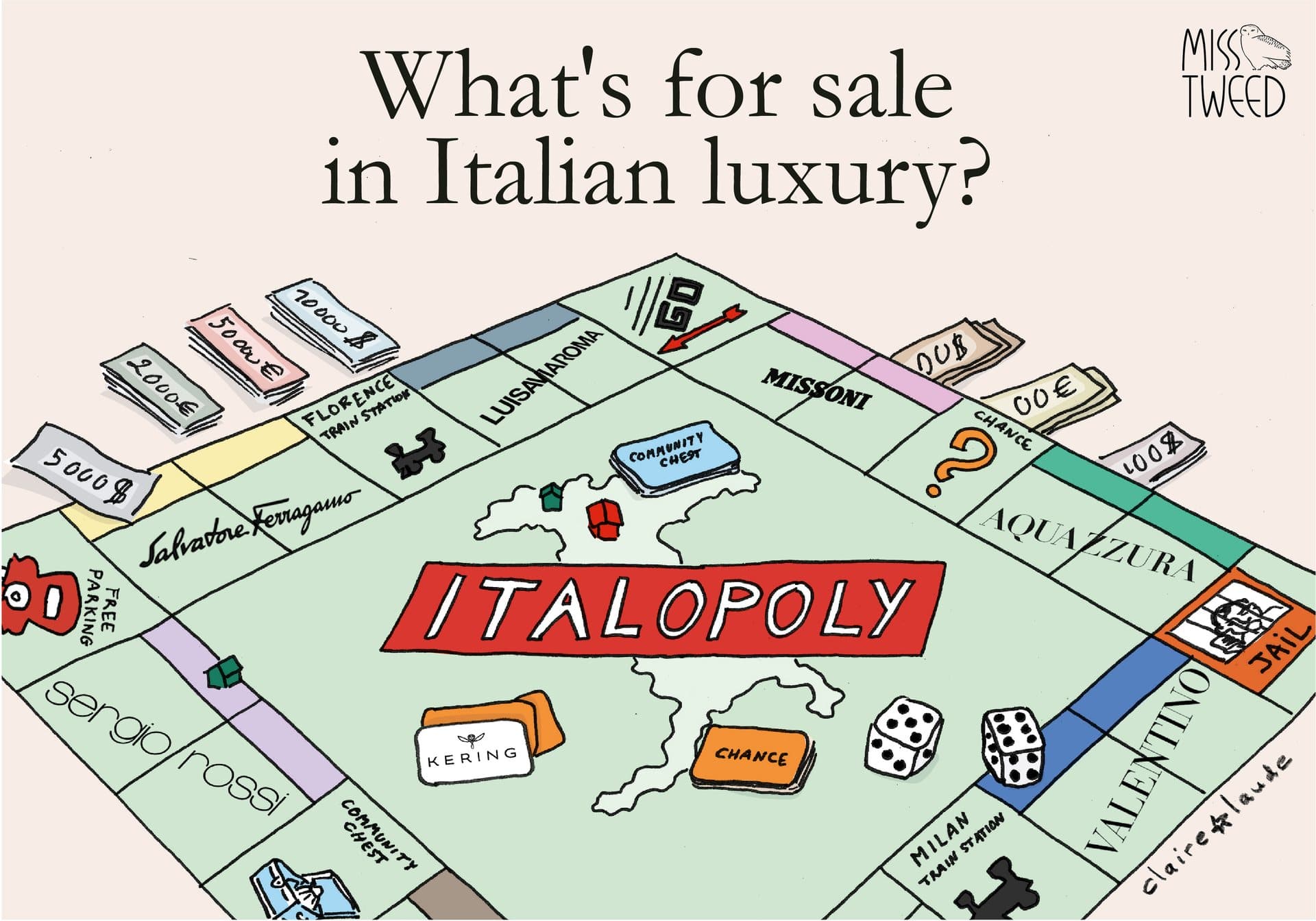 ITALY’S SPRING SALE:
As M&A heats up, Italian luxury and fashion assets are under the spotlight