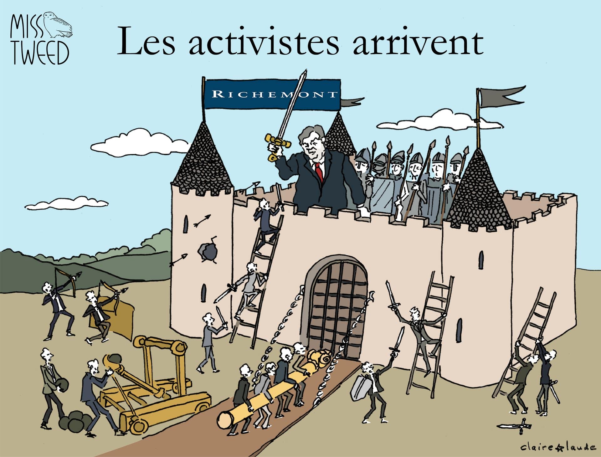 Des fonds activistes ciblent Richemont