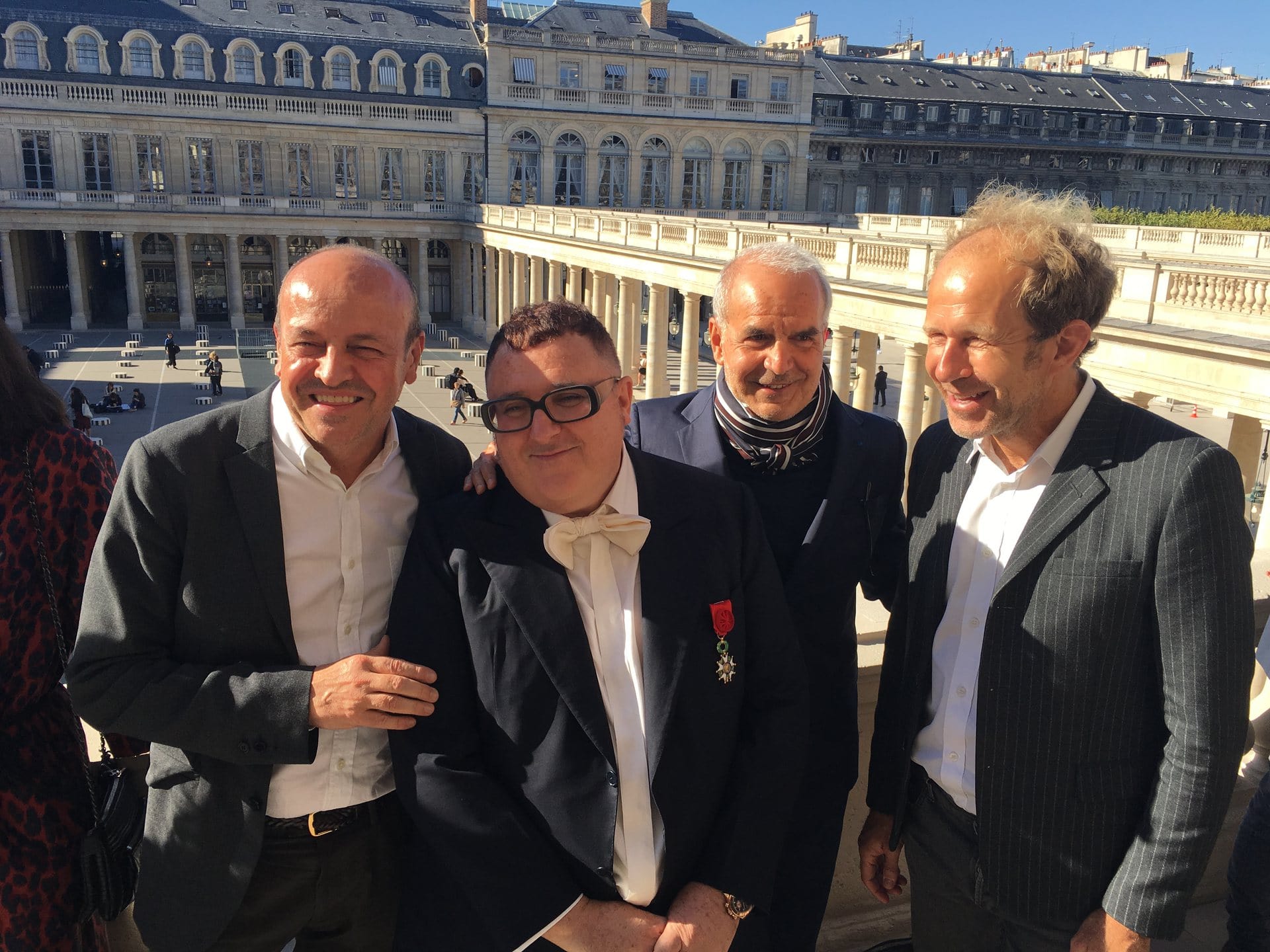 Thierry Andretta, Alber Elbaz, Ralph Toledano, Paul Deneve