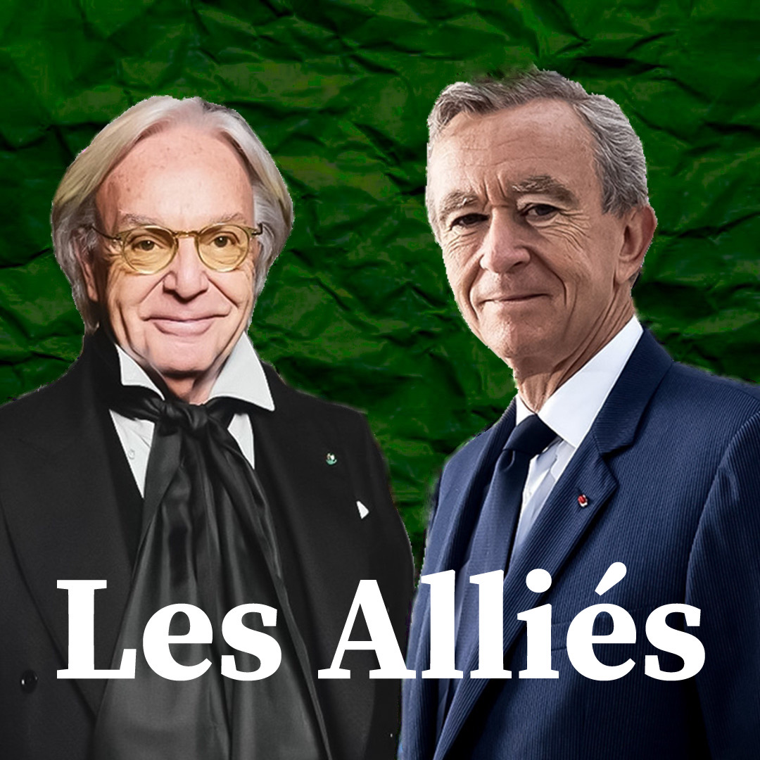 Diego Della Valle, PDG du Tod's Group, et Bernard Arnault, patron de LVMH