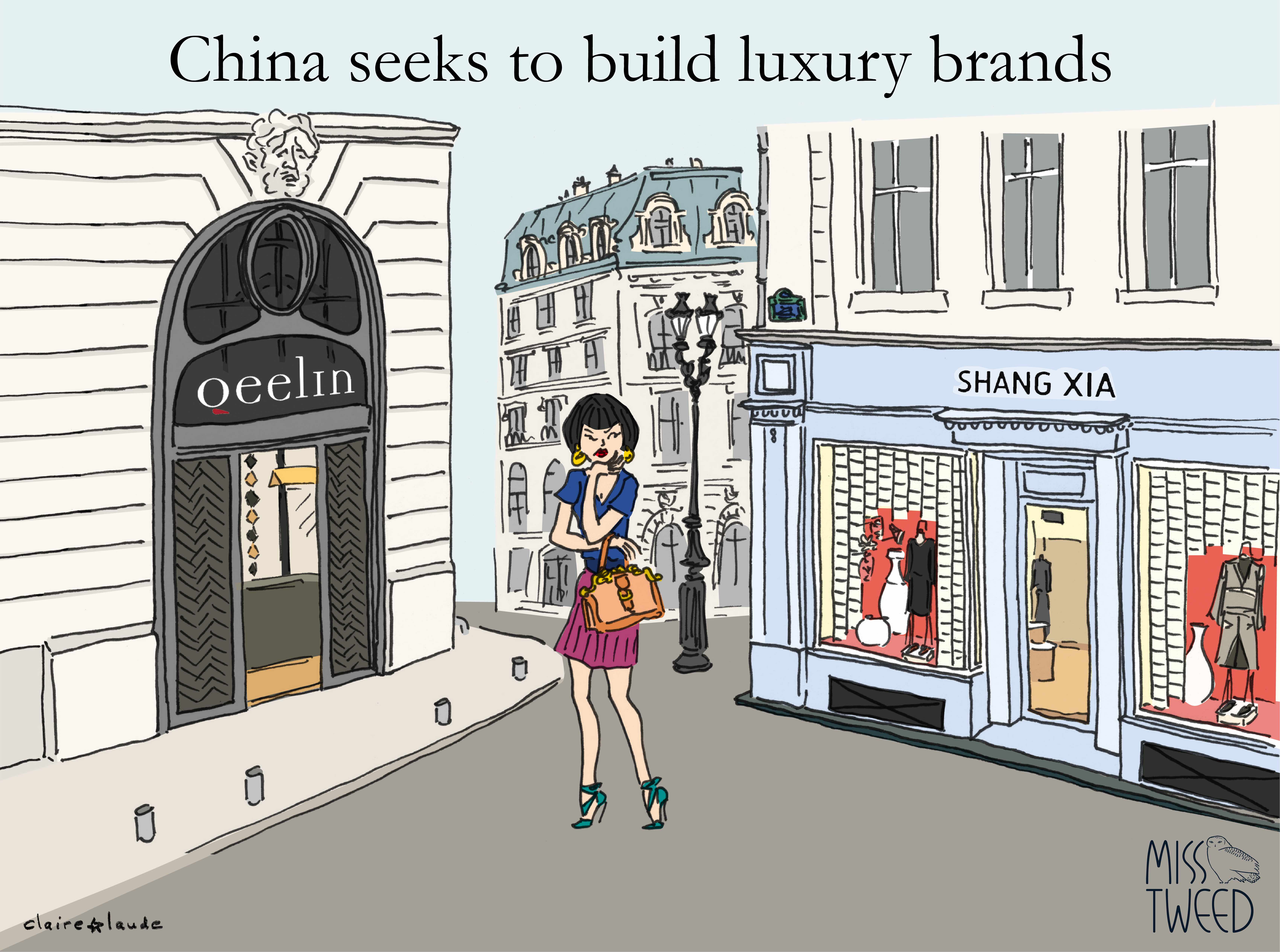 China seeks to build luxury brands