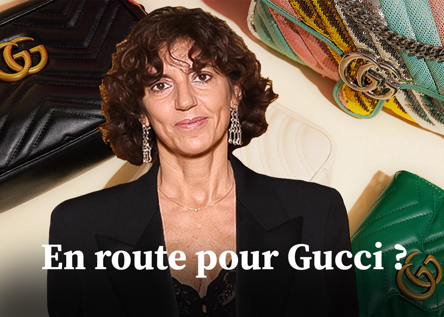 Francesca Bellettini, directrice générale adjointe de Kering, et Stefano Cantino, directeur général de Gucci