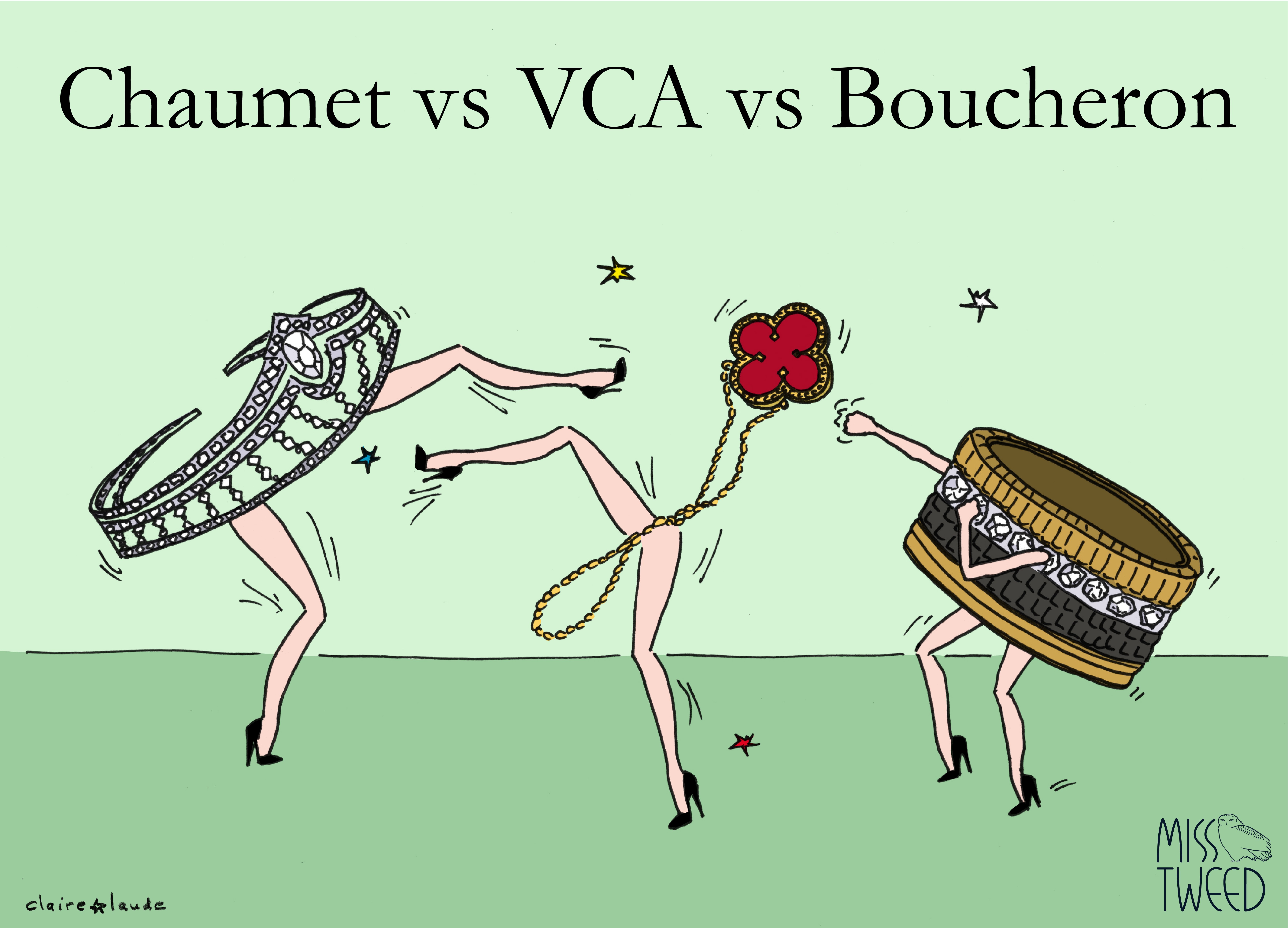 Chaumet vs VCA vs Boucheron