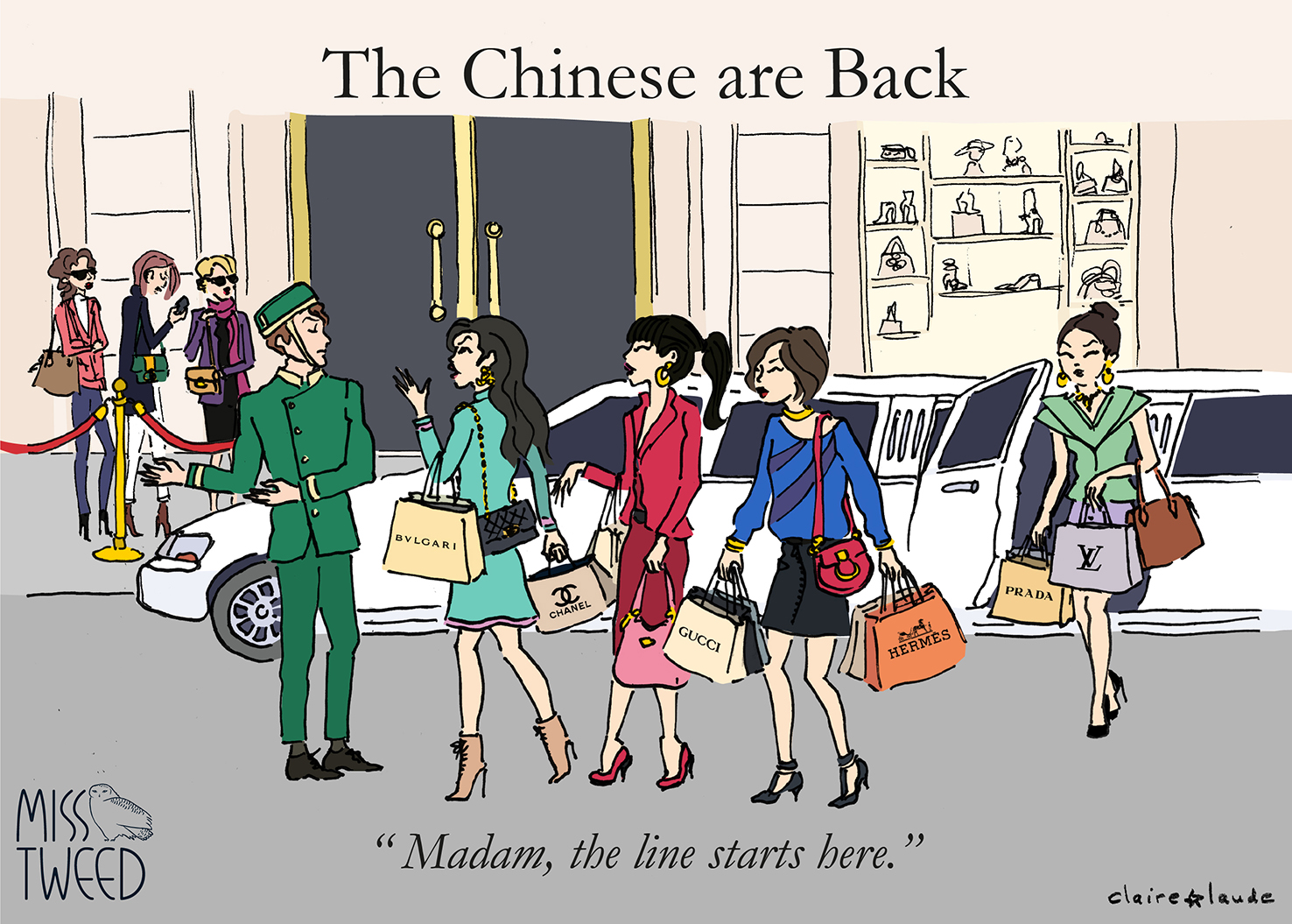 Chinese shoppers