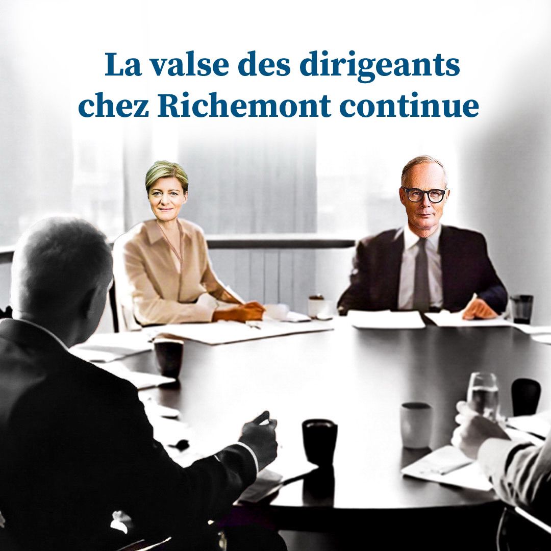 Patricia Gandji, directrice des ressources humaines de Richemont, et Boet Brinkgreve, directeur du Laboratoire de Haute Parfumerie et Beauté de Richemont